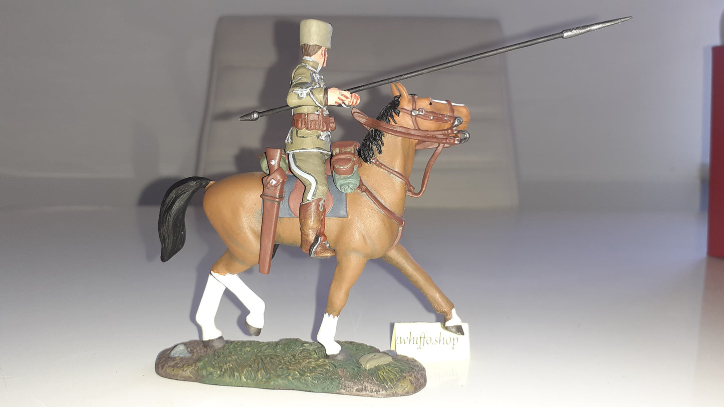 Britains ww1 17673 2006 German Deaths Head Hussar Cavalry 1914 Nco metal boxd S7