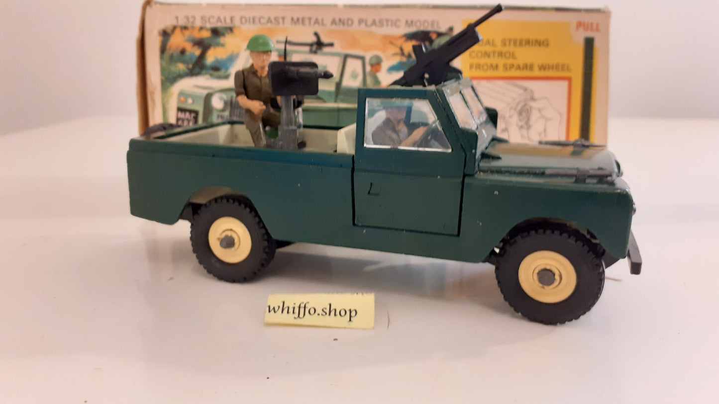 Britains Deetail 9777 Lwb Land Rover Ww2 Sas 1970s 1:32 metal boxed s864b
