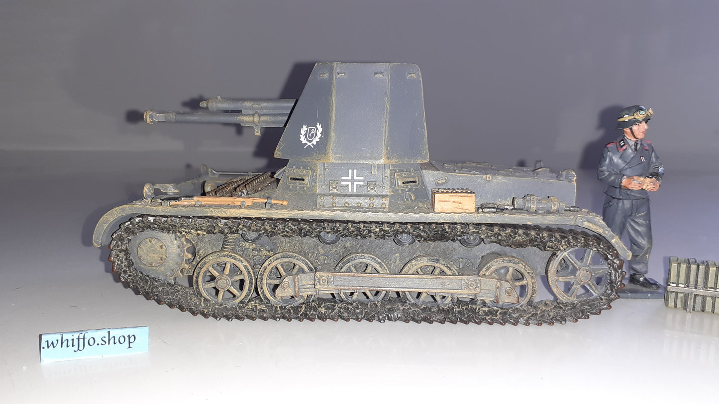 King and country ww2 German panzer 1  panzerjager 1 2011 boxd 1:32 Lah149 Wdb for sale