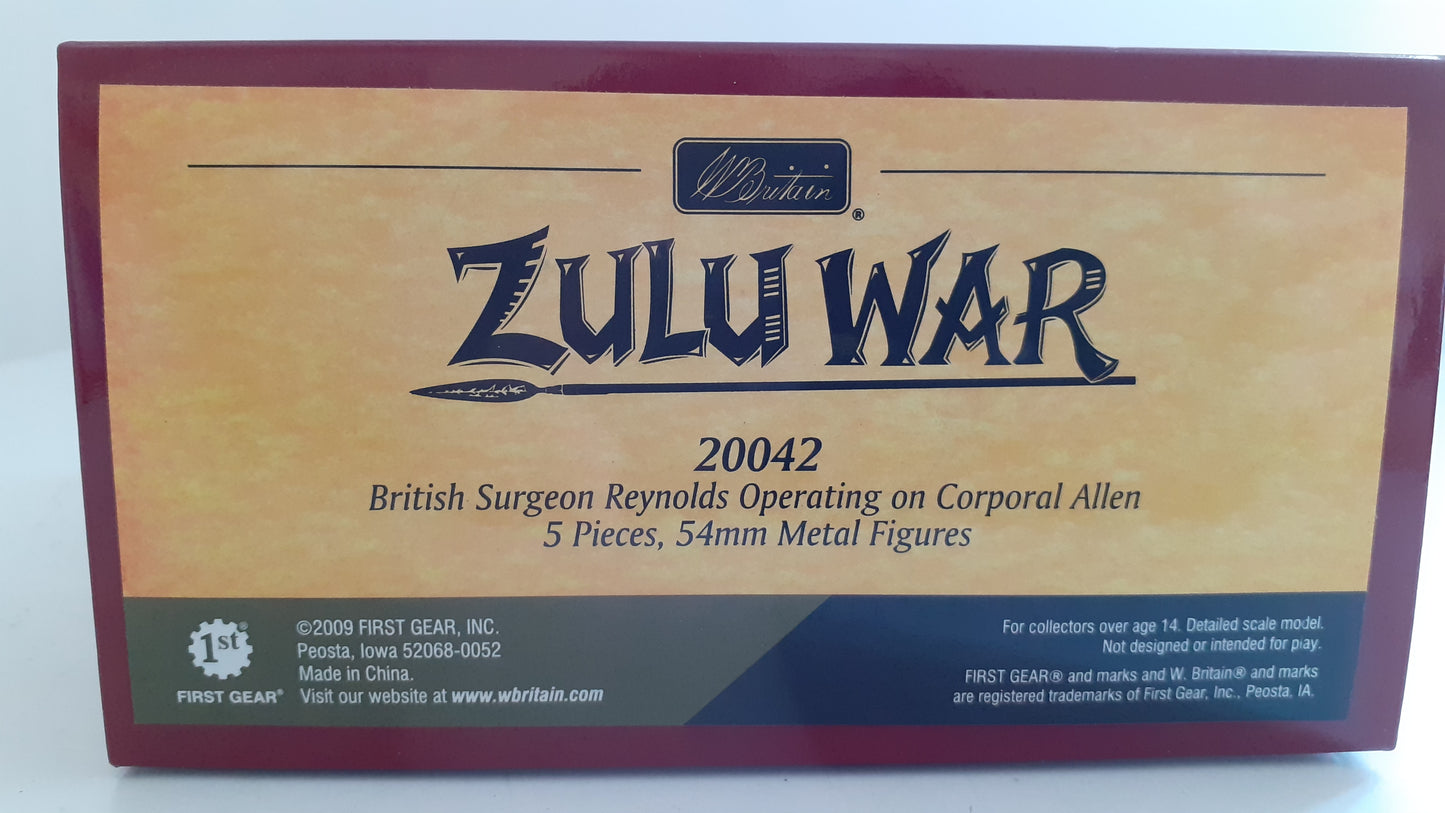 Britains 20042 24th foot ramc surgeon reynolds 1000 made Zulu War 2009 s876