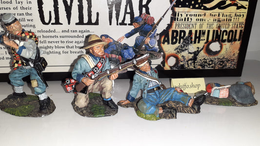 king and country Acw Confederate union Ready Acw09 1:30 metal boxed Wdb