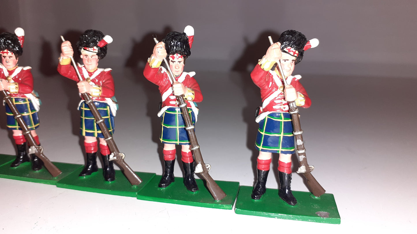 trophy miniatures 1991 Wa26 Gordon highlanders Waterloo Napoleonic 1:32 S7wb