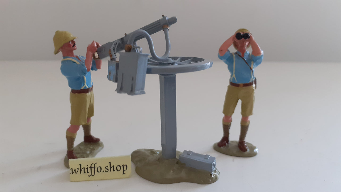 britains 8917 ww1 ww2 vickers maxim machine gun foreign service 2001 1:32 s122