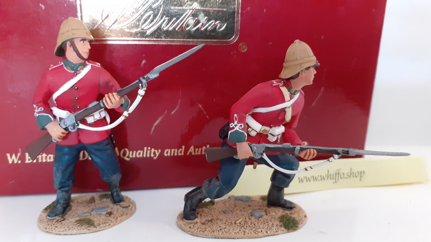 Britains 20013 Zulu wars 24th foot Defending 1:32  metal  boxed s3 2015