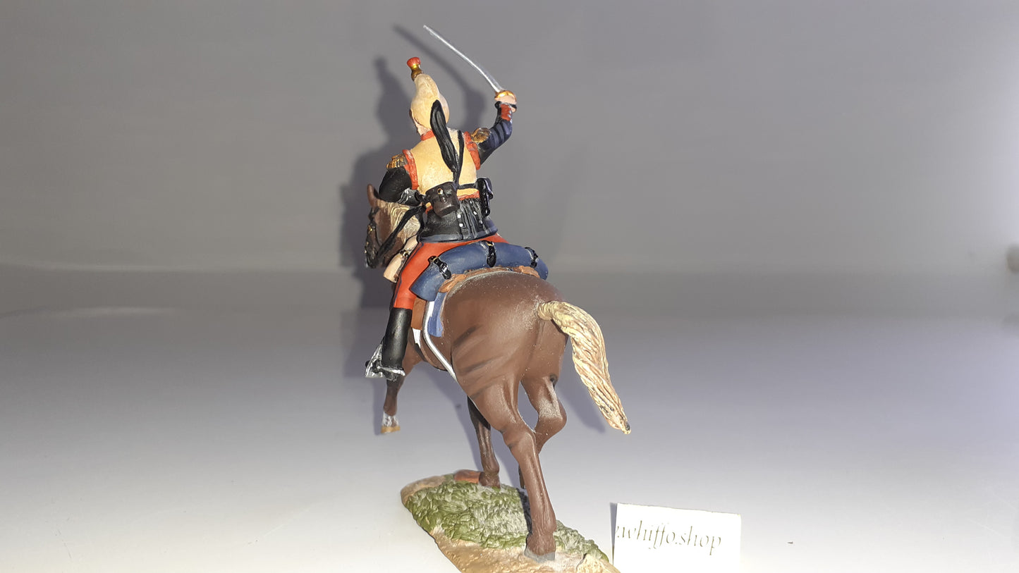 Britains ww1 23005 2009 French Cuirassier Officer Cavalry 1914  metal boxd S7