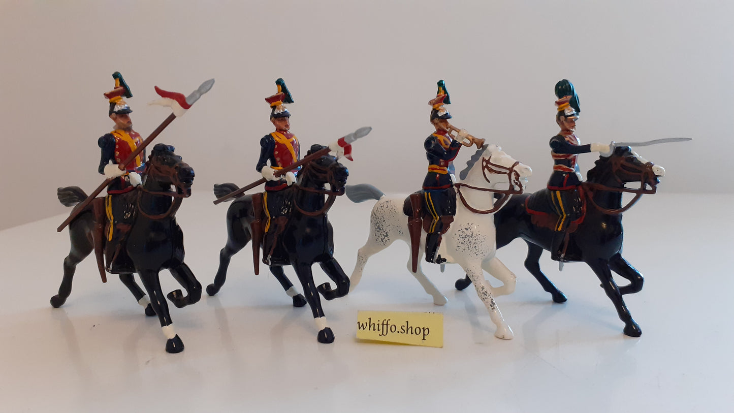 Britains 8959 5th Royal Irish Lancers 1997 1:32 metal boxed S720
