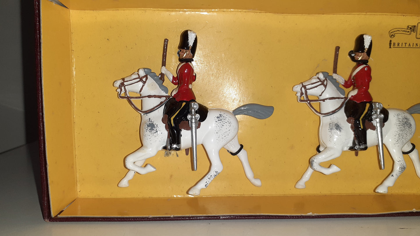 Britains 8850 2nd Dragoons Scots Greys 1:32 metal  boxed  1994 S722