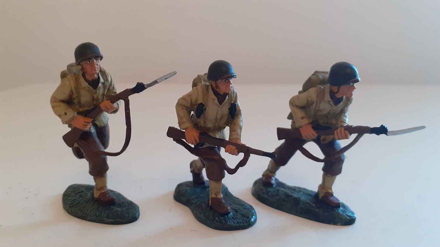 Britains 17142 ww2 US big red one infantry d-day 2003 boxed s423