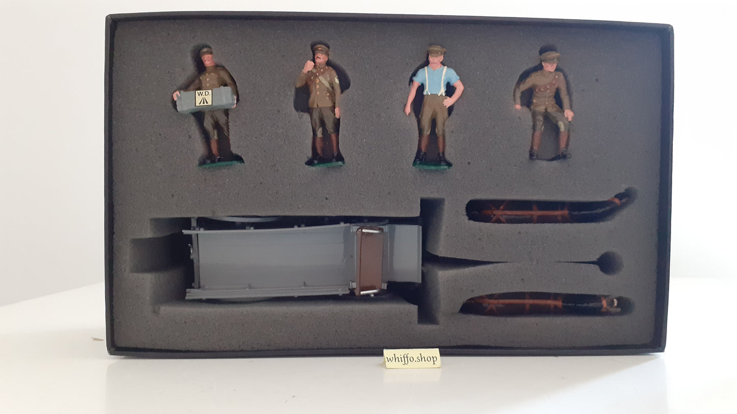 Britains 8920 Ww1 general service gs wagon 4 asc crew Khaki 1993 s148