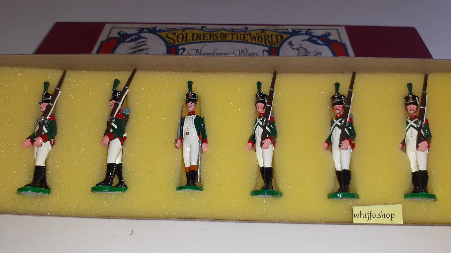 trophy miniatures 1991 Npia4 Velite Chasseurs Guard Italy Napoleon 1:32 Box S255