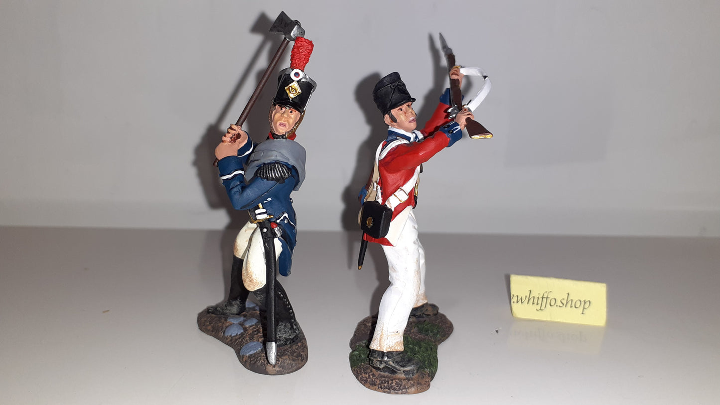 Britains 17881 2007 Napoleonic Waterloo French Lt Legros Coldstream boxed S8