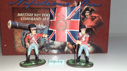 Britains 17364 2001 British 92nd Foot Waterloo Napoleonic 1:32 metal boxed  S8b for sale