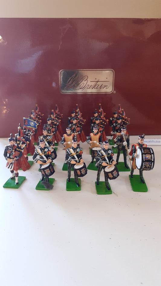 Britains 41150 2005 Limited edition Pipes Drums Royal Scots boxed 1:32