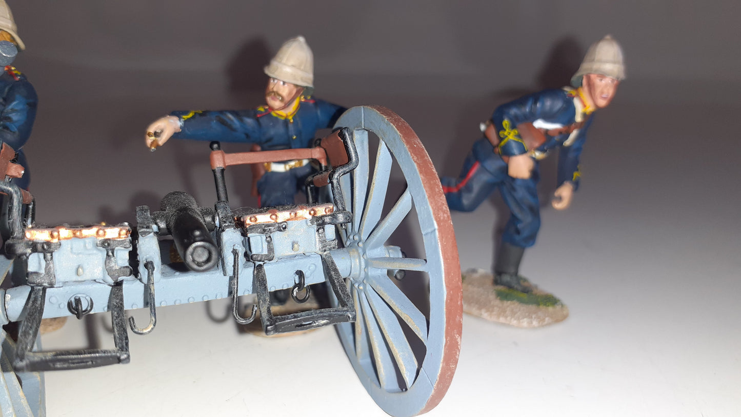 Britains 20086 Zulu war 24th foot 1:32 2011 7lb Gun Artillery Only 800 Made S475
