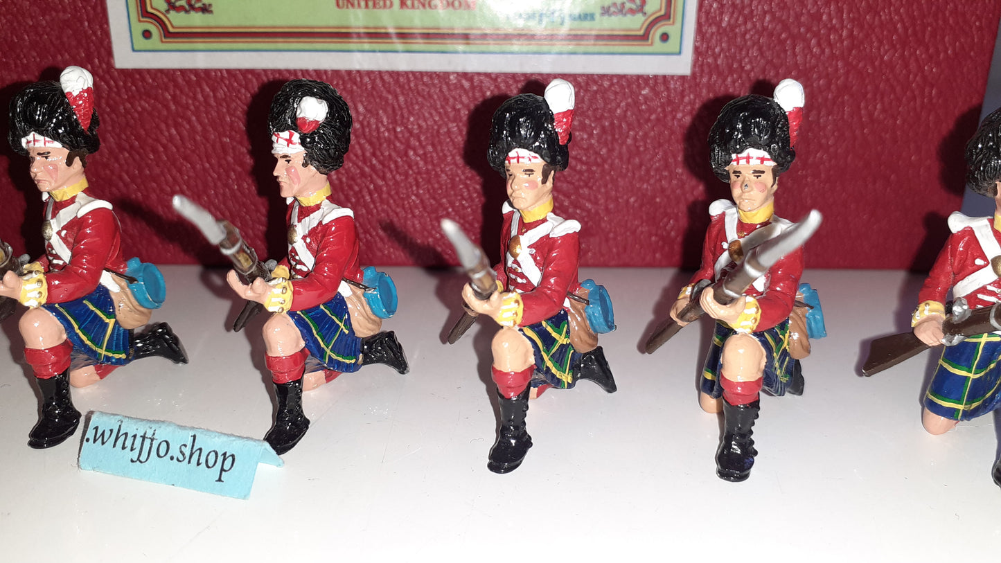 trophy miniatures 1991 Wa19 Gordon highlanders Waterloo Napoleonic 1:32 Box S854
