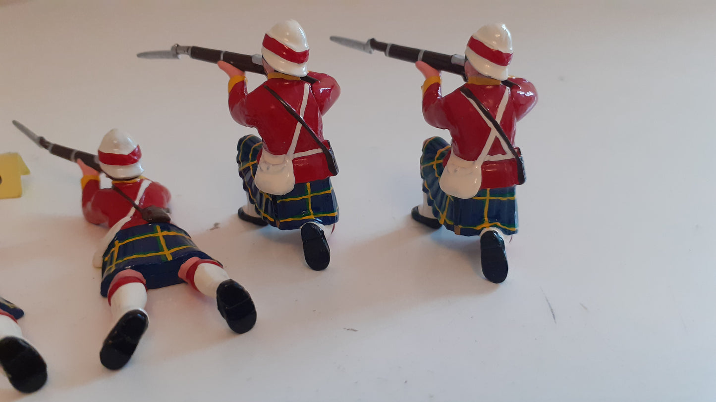 trophy miniatures 1991 egypt sudan highland brigade Gordon highlanders  box S454