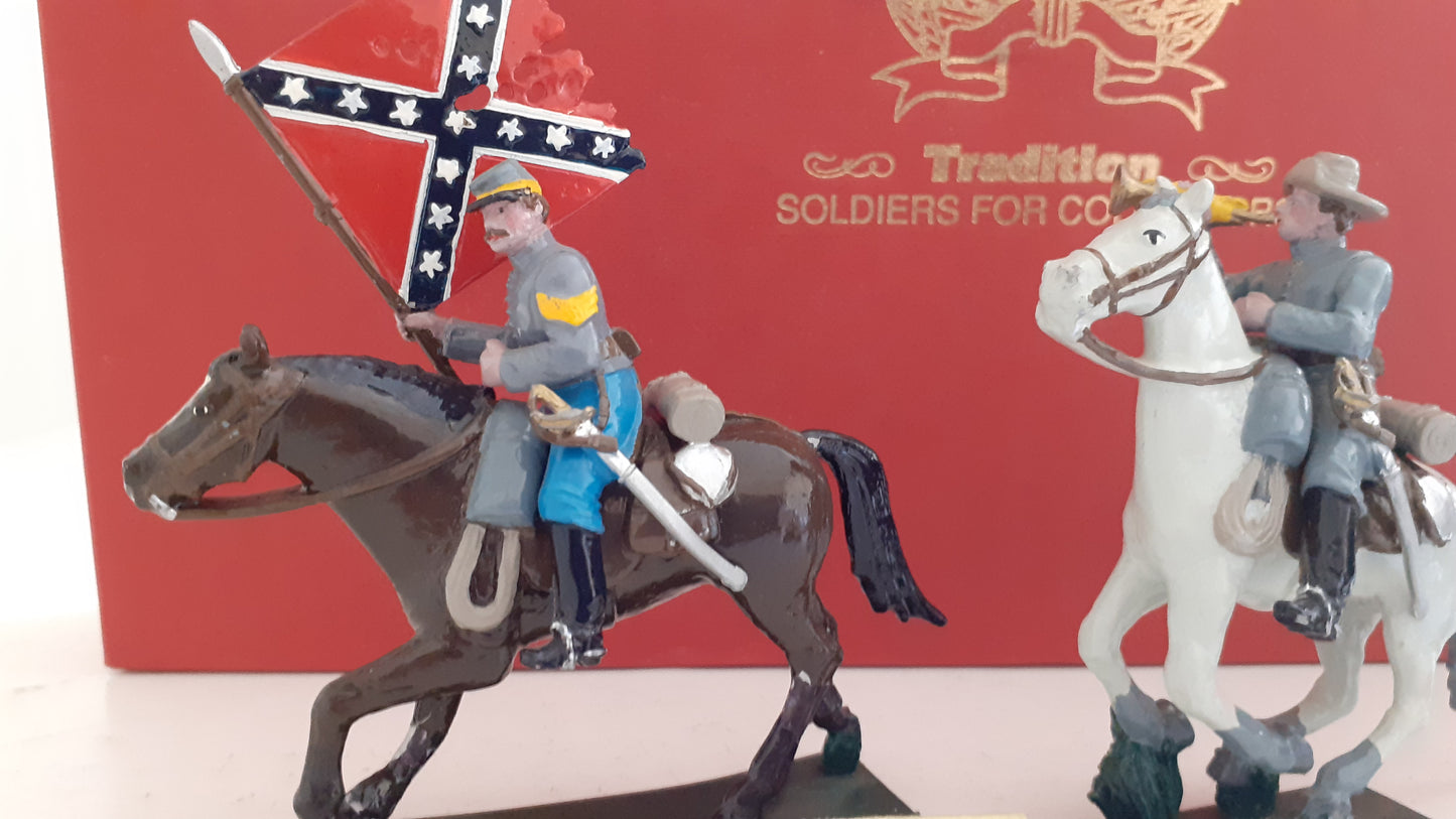 tradition 916 acw confederate cavalry 1995 made 1:32 metal S450