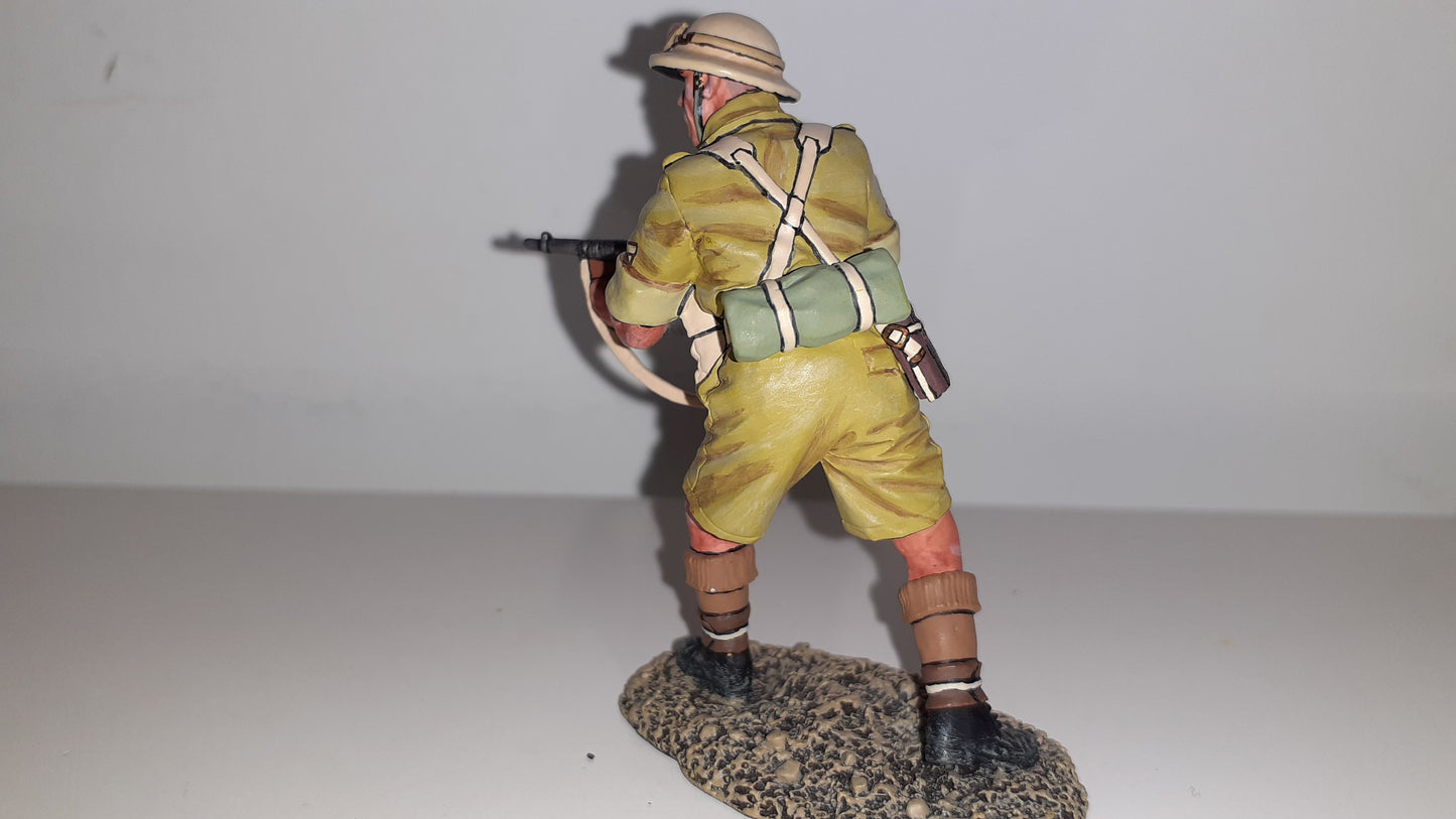 King and country Ww2 8th Army Tommy Gun boxed 1:30 2012 B11