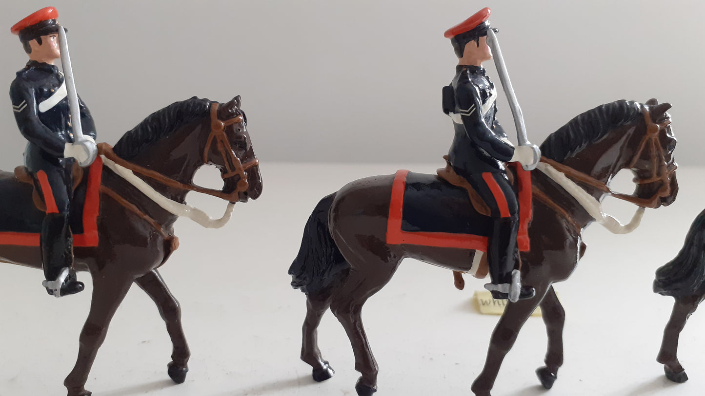 Britains 40340 mounted military police 2004 1:32 metal S150