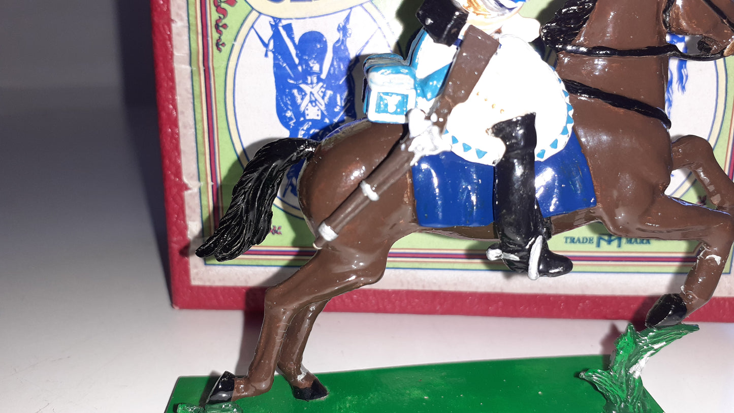 trophy miniatures 1991 Napoleonic War French Cavalry Trooper Wa11c 1:32 s842