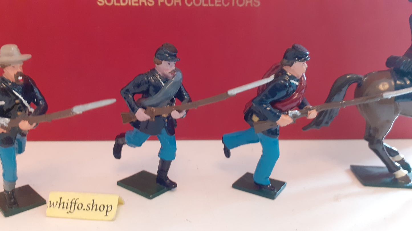 tradition 901 acw union infantry 1995 made 1:32 metal S450