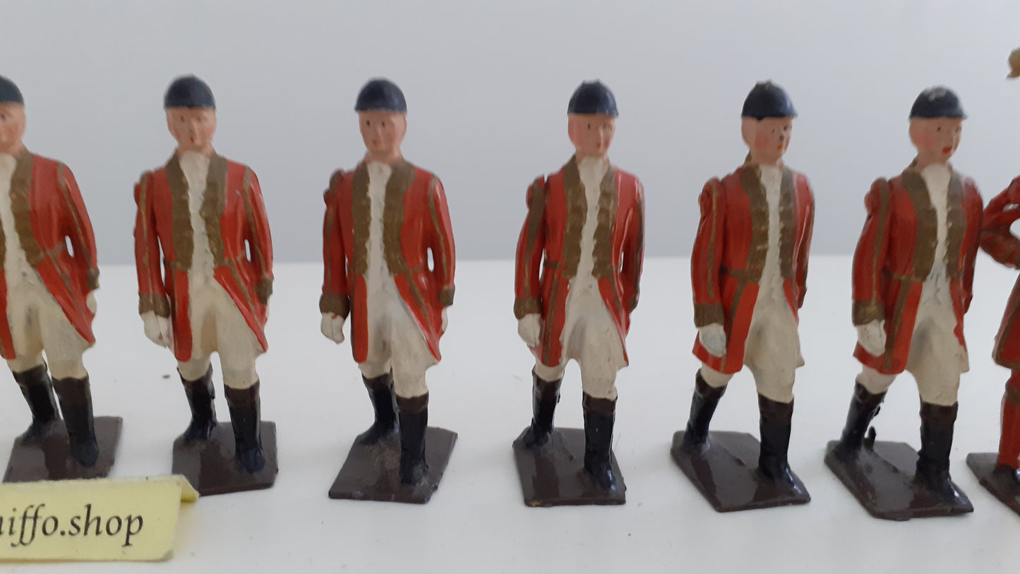 Britains 1475 coronation coach Beefeaters coxhmen outrider boxed 1:32 1952 wdb60