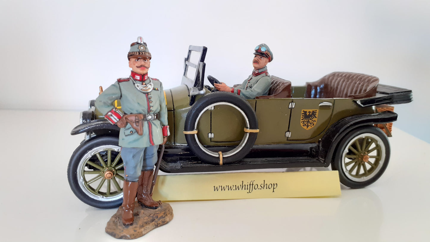 King and country ww1 Kaiser Staff Car Mercedes Knight Tourer boxd 1:30 Fw013 Wdb