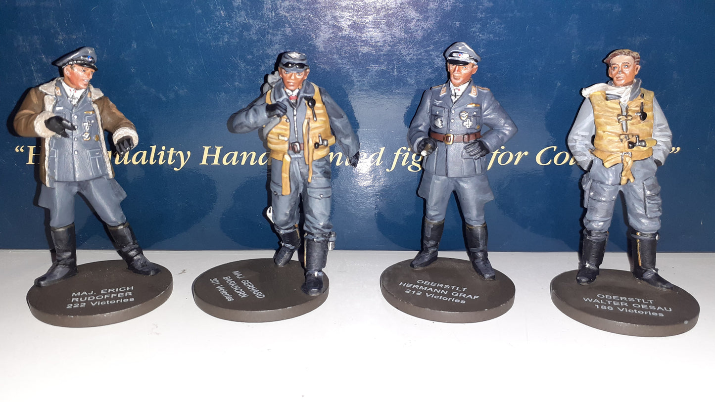 Oryon Ww2 5005 German Luftwaffe Aces metal  boxed 1:32 Britains Compatible S421