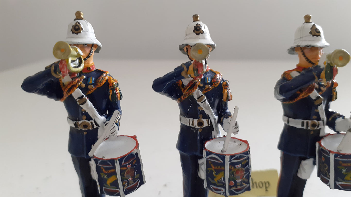 King and country ww2 royal marines band boxed 1:30 wdb50 set 2