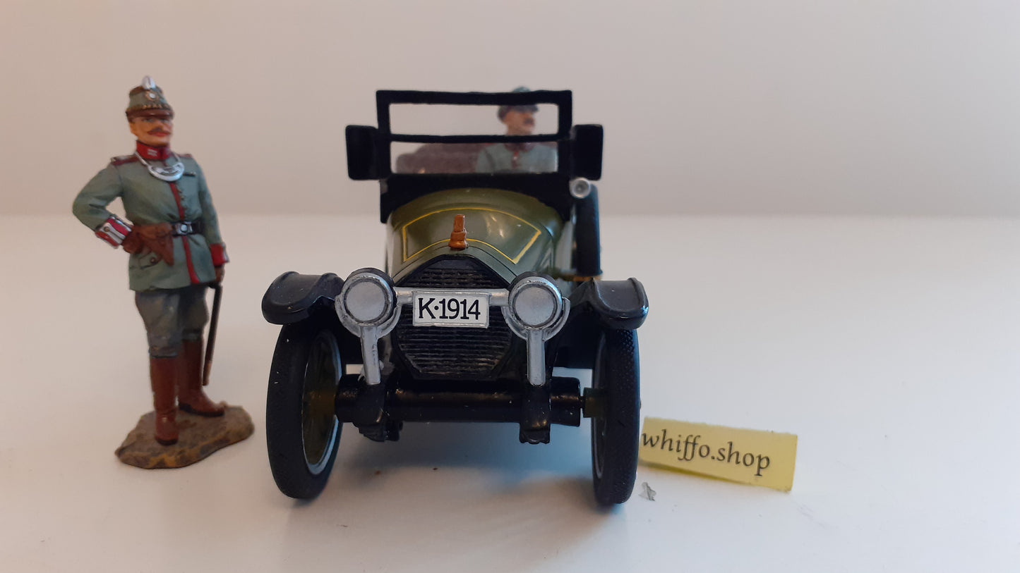 King and Country Ww1 Kaisers Staff Car boxd 1:30  Fw13 S590