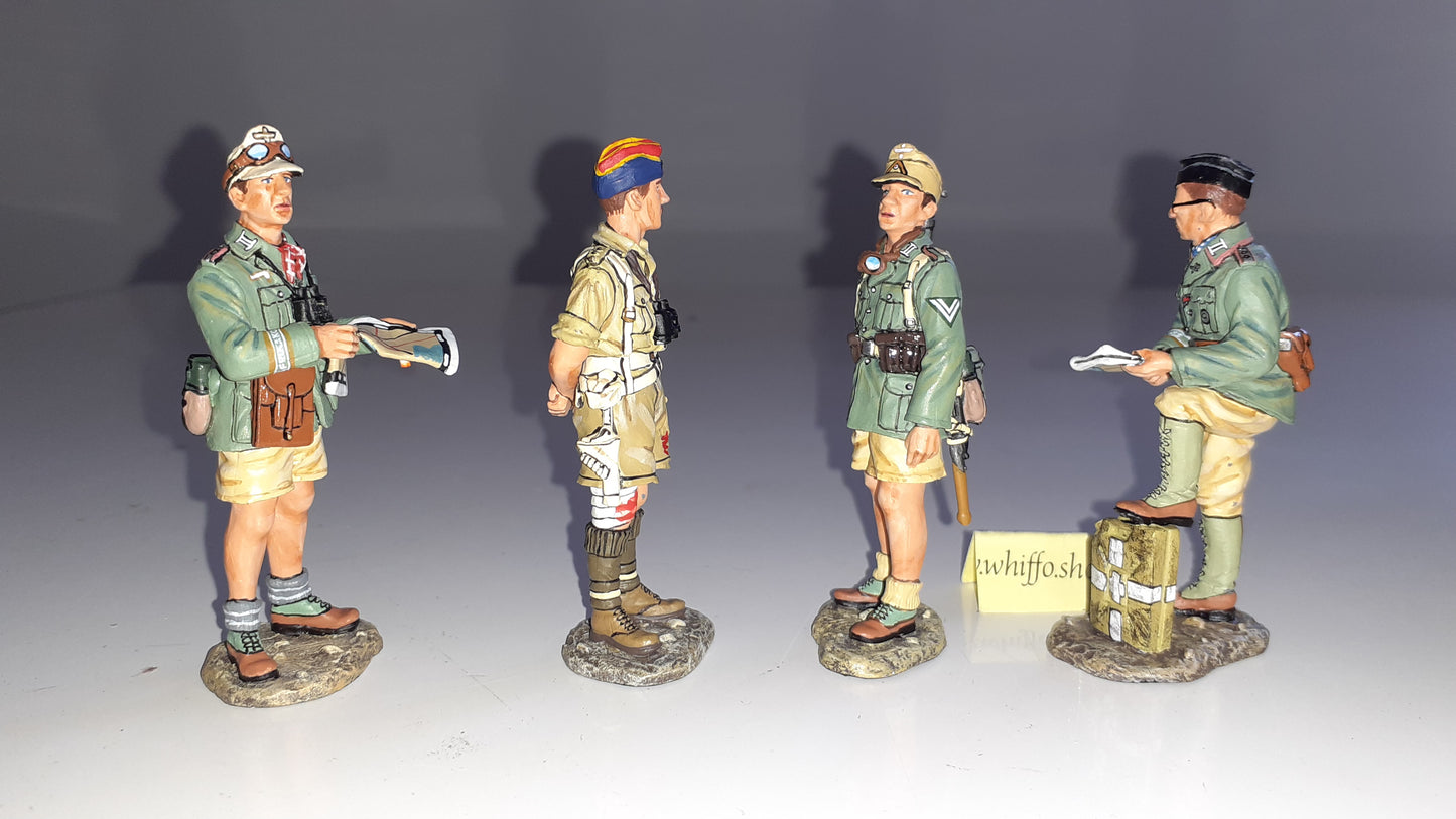 King and country Ak28 Afrika Korps 8th Army Prisoner German Ww2  boxed 1:30 Wdb