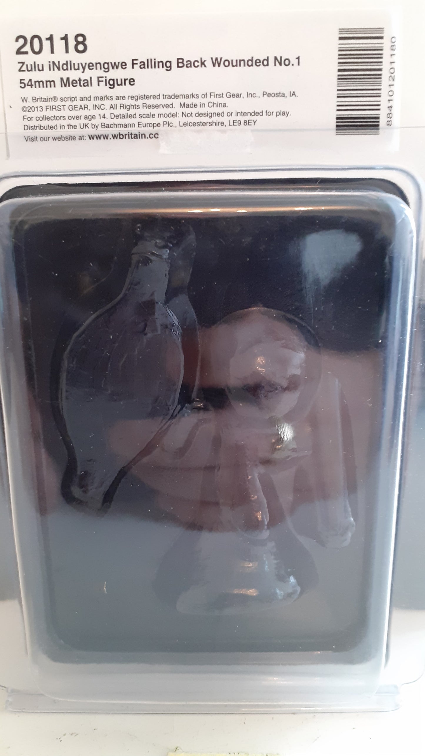 Britains 20118 24th foot Zulu wounded War  2013 boxed b1225