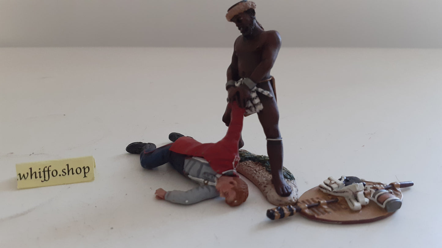 Britains 20173 2015 only 500 made zulu war victor spoils 24th ft 1:32 metal s150