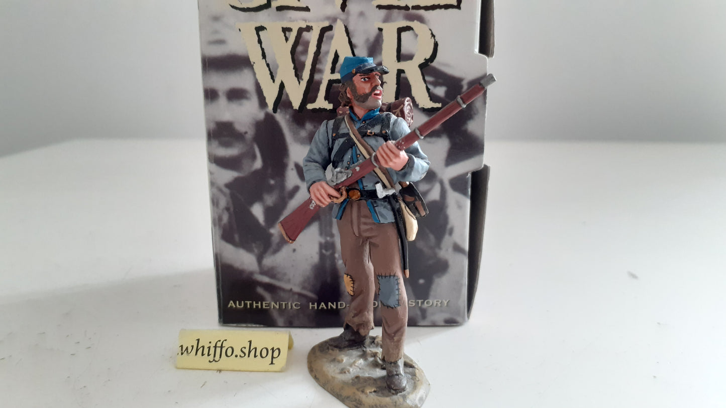 King and country cw22 acw confederate rebel at ready 2010 boxed 1:30 wbrb15