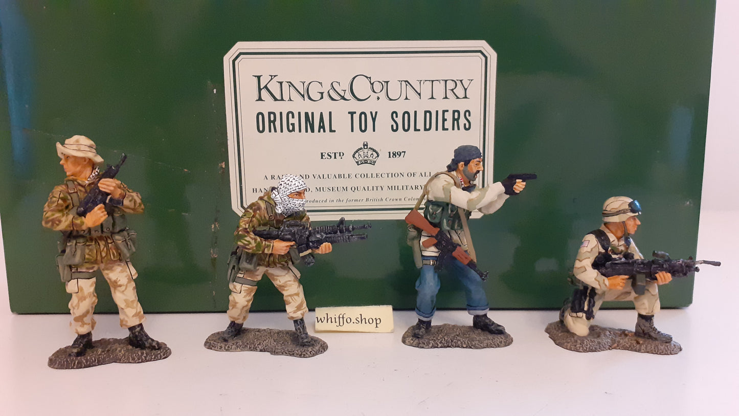 King and country sf01 sas delta seals afghan special force 2002 1:30 boxd s8b93