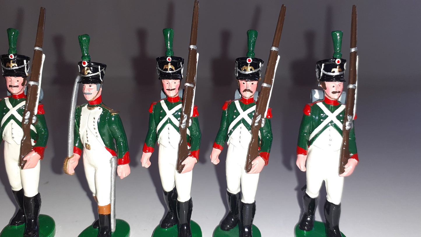 trophy miniatures 1991 Npia4 Velite Chasseurs Guard Italy Napoleon 1:32 Box S255