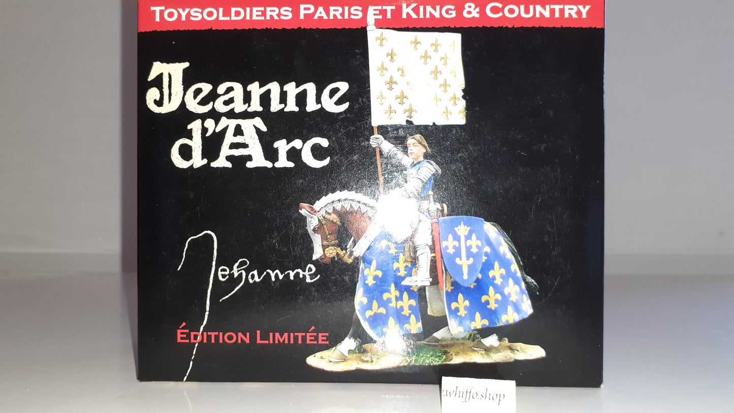 King and country Joan Of Arc Cc009 Jeanne D'arc Knight Medieval 2007 boxed wdb