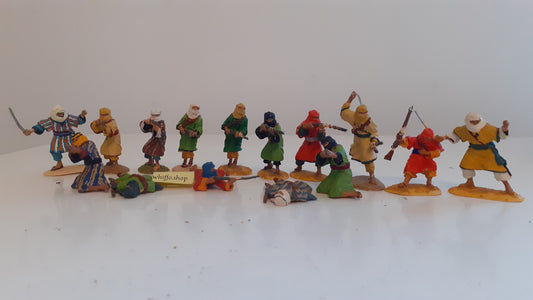 conte plastic Arabs Ffl Muslim Warriors  15 Figures 1:32 S820rb