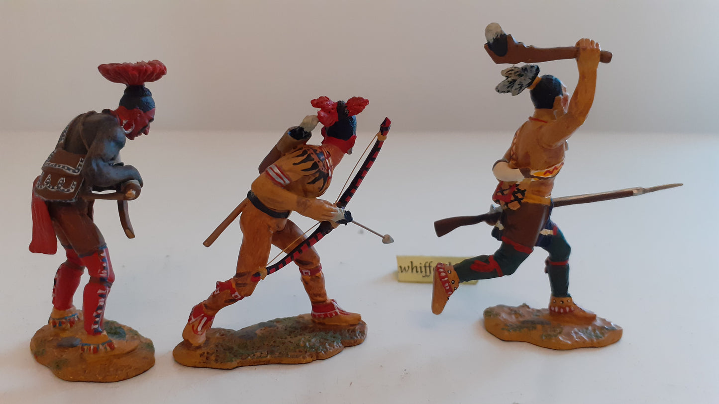 Britains 17542 iroquois warriors awi American revolution 2004 S529