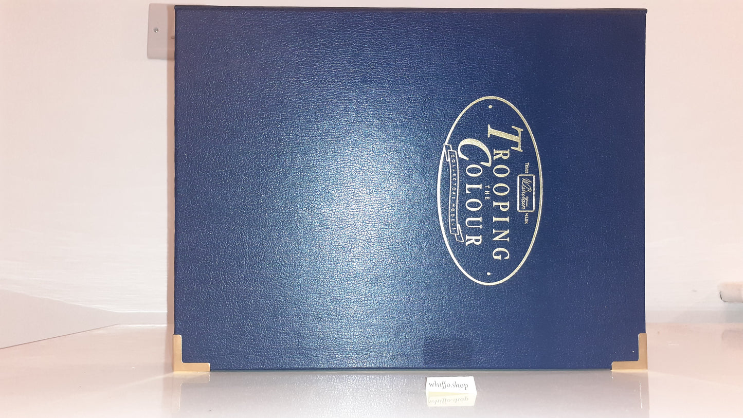 BRITAINS 5801 Trooping Colour Guards Queen Elizabeth Ltd Edition 1987 1:32 S745