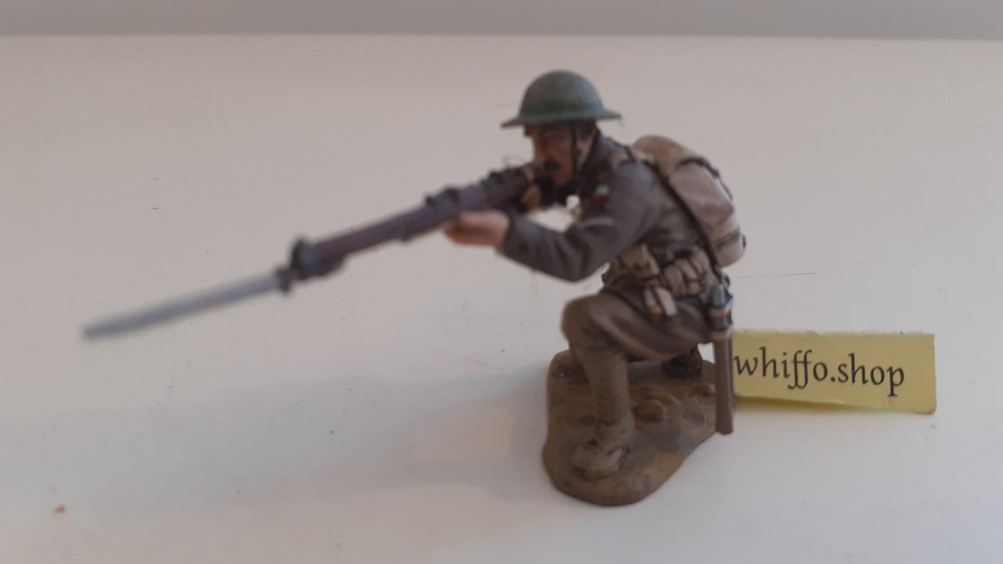 King and country fw190 ww1 British infantry kneeling 2009 boxed 1:30 Rb18