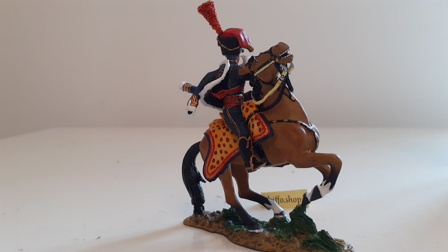 King and country Horse officer artillery Napoleonic mounted boxd 1:30  na66 S454