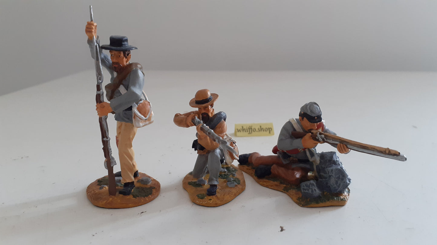 Britains 17430 2003 acw confederate 55th north carolina sharpshooters 1:32  s512