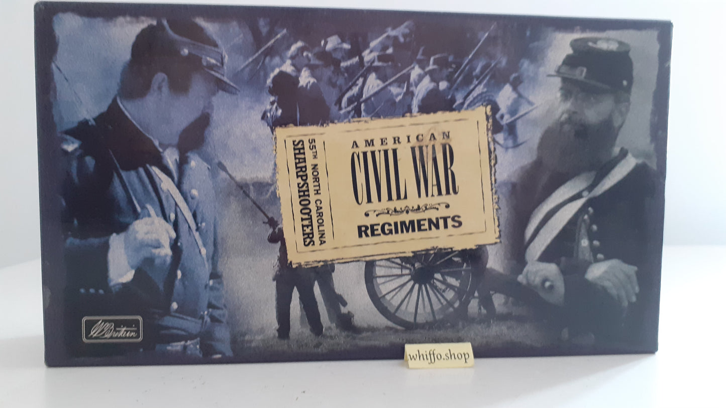 Britains 17430 2003 acw confederate 55th north carolina sharpshooters 1:32  s512