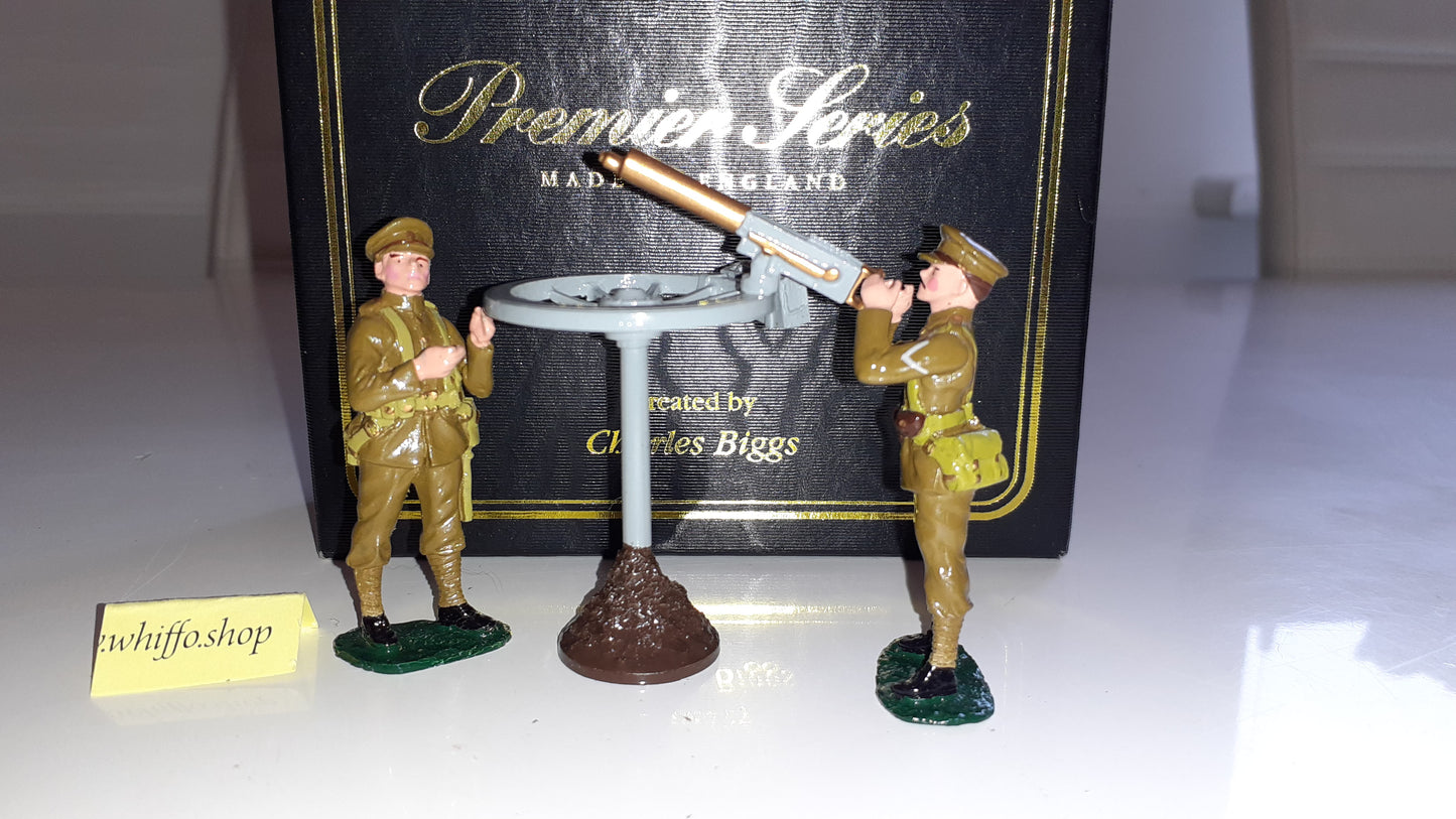 Britains 8911 Ww1 Maxim Gun And Crew metal boxed 2000 S7