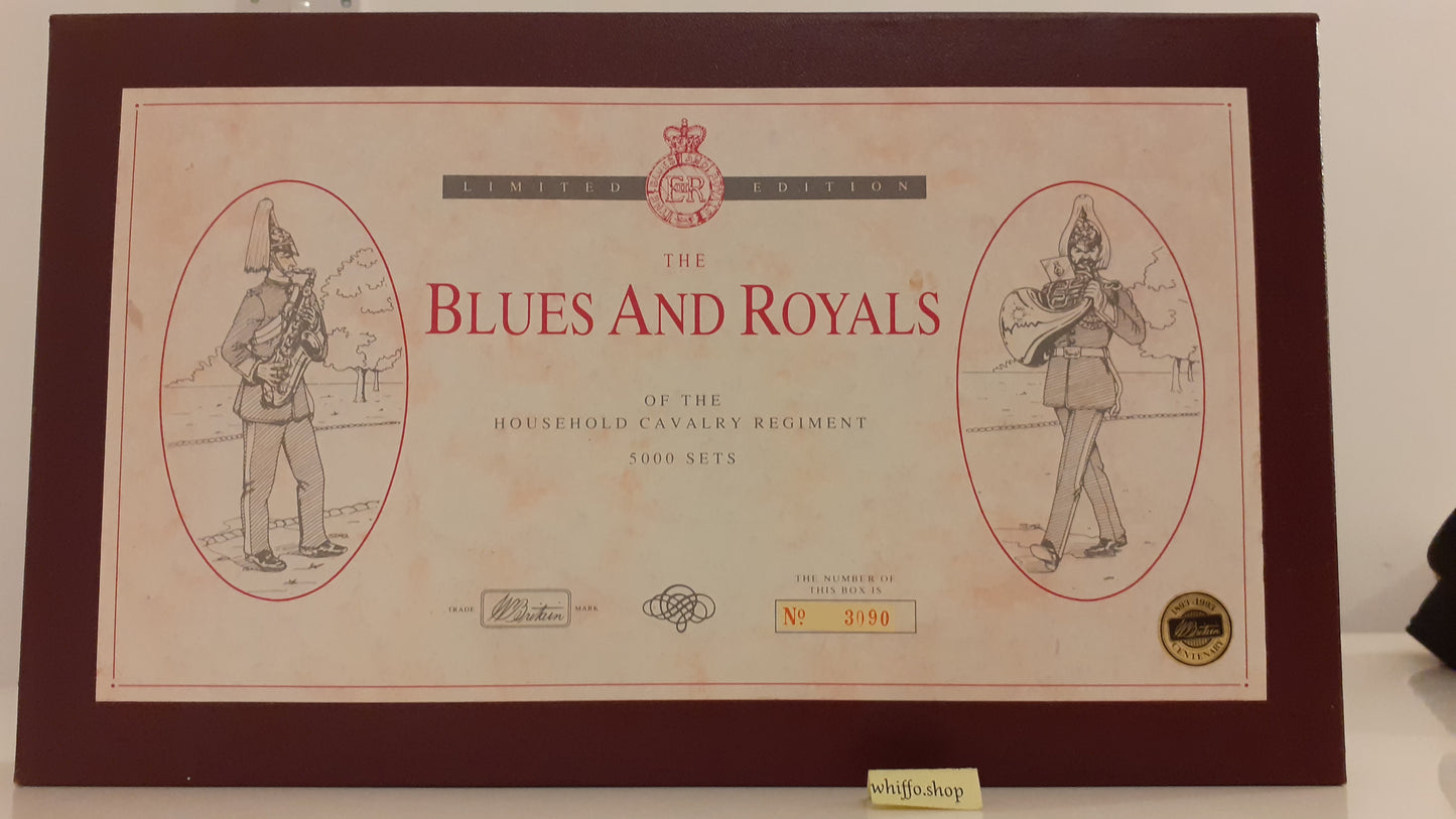 Britains 5293 limited edition blues and royals band made in 1993 s738