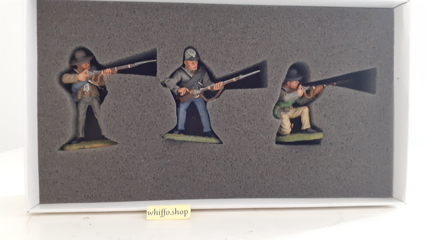 Britains 17529 2003 acw confederate infantry firingline :32  s512