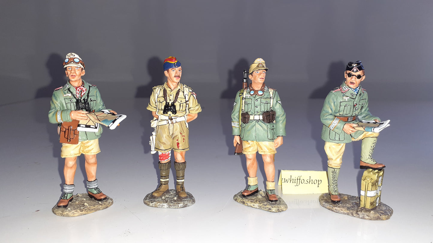 King and country Ak28 Afrika Korps 8th Army Prisoner German Ww2  boxed 1:30 Wdb