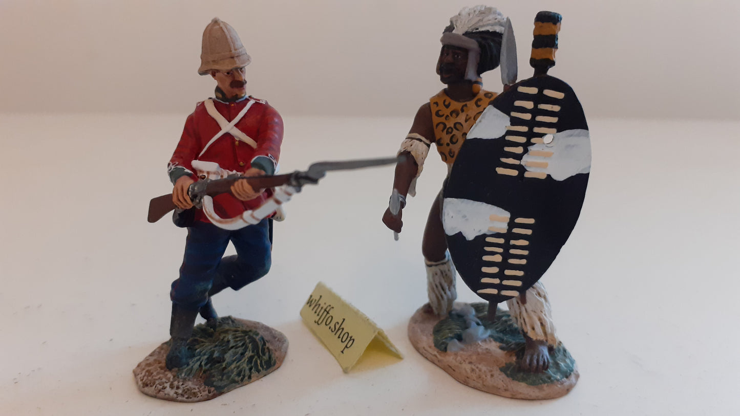 Britains 20131 24th foot stuck bayonet in shield 500 made Zulu War 2013 s564