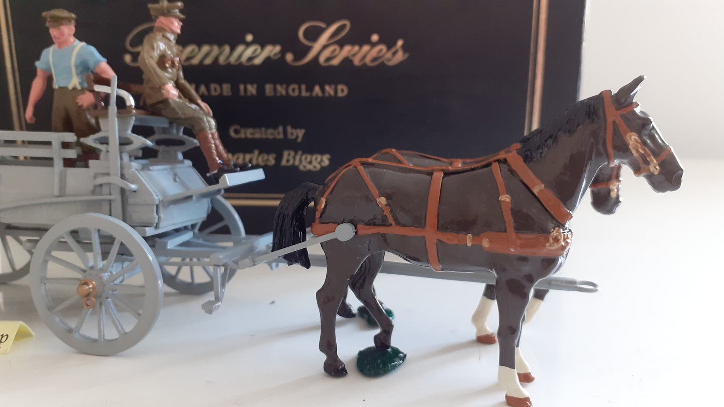Britains 8920 Ww1 general service gs wagon 4 asc crew Khaki 1993 s148
